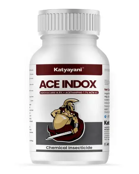Katyayani Ace-Indox | Indoxacarb 14.5% + Acetamiprid 7.7% SC | Chemical Insecticide