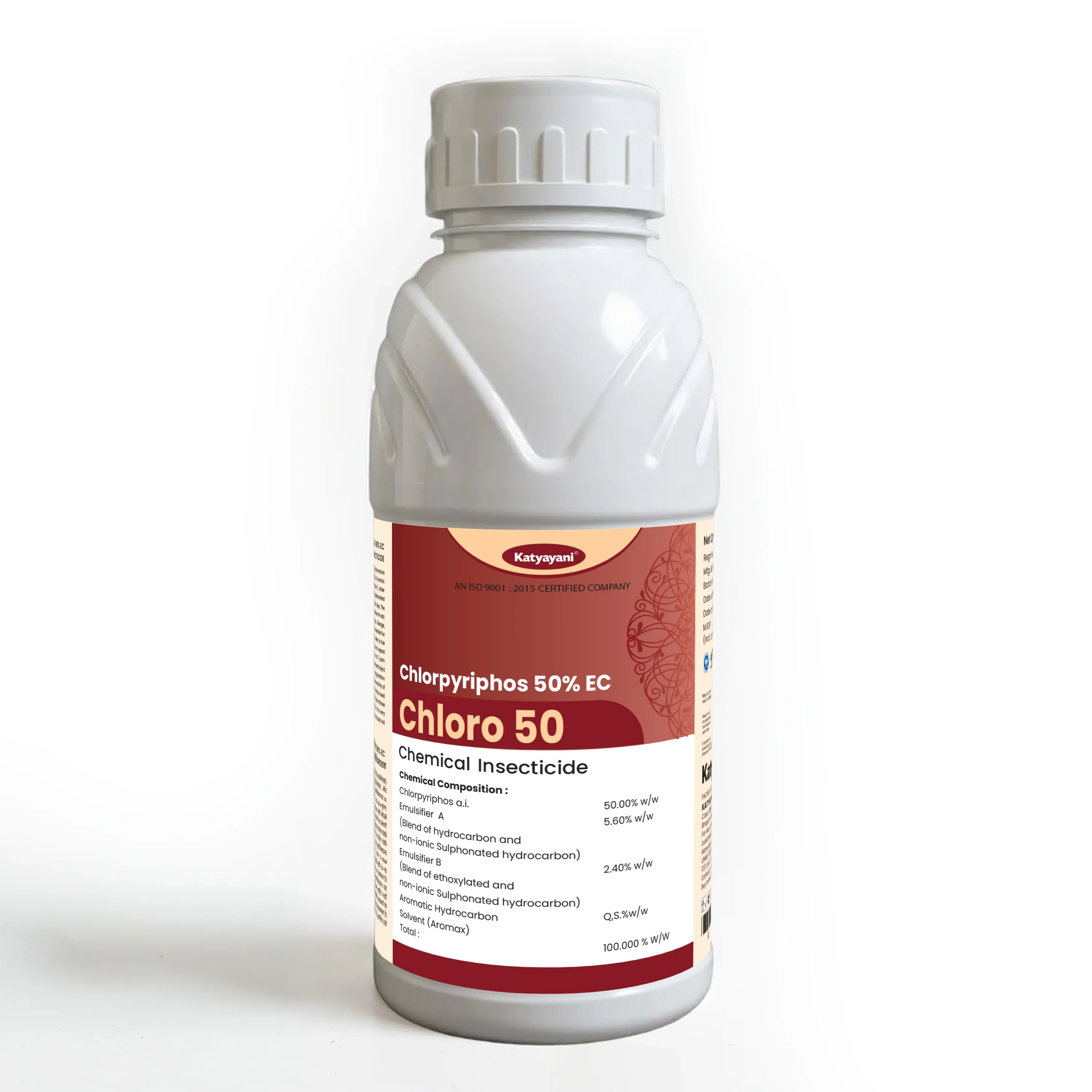 Katyayani Chloro 50 | Chloropyriphos 50% EC | Chemical Insecticide