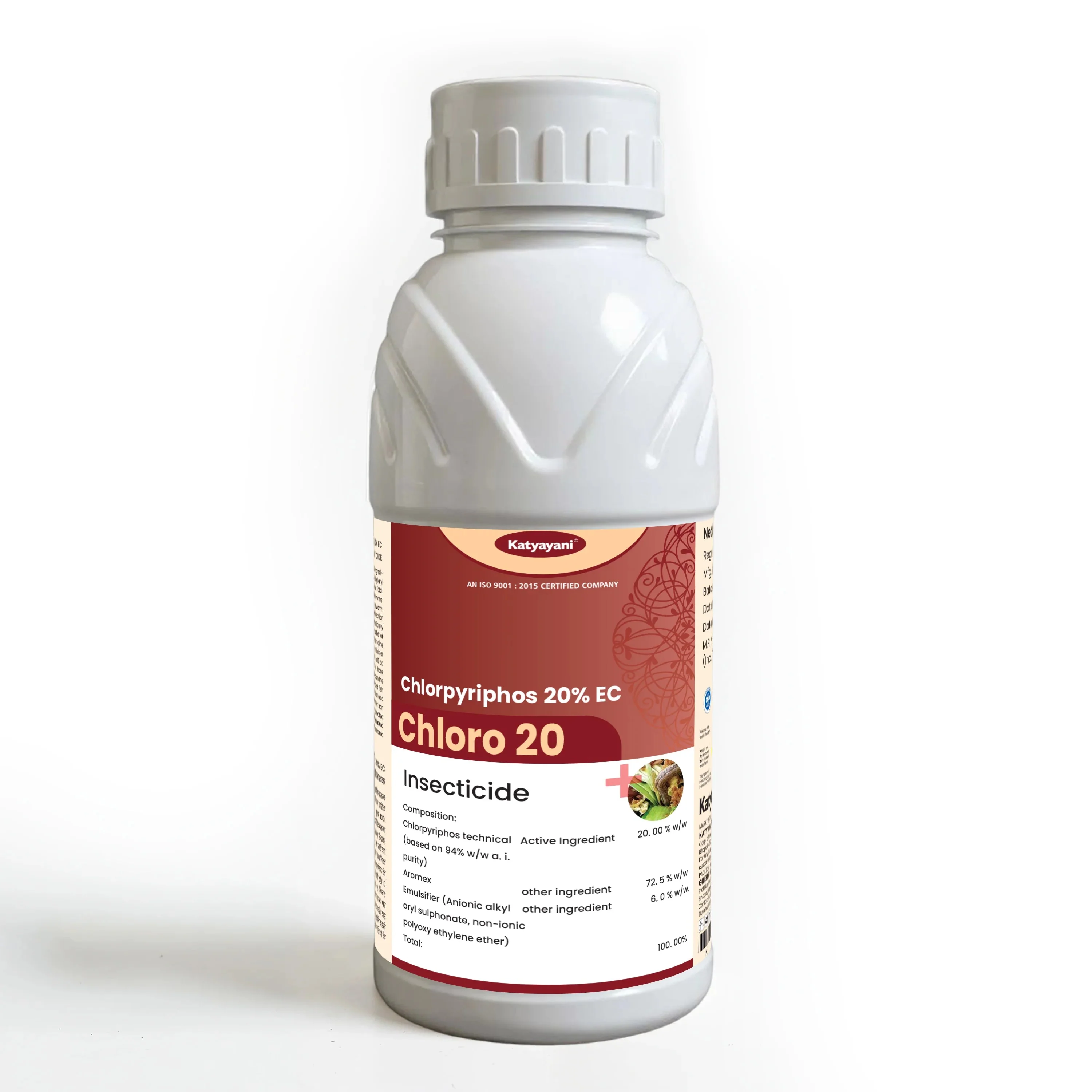 Katyayani Chloro 20 | Chloropyriphos 20% EC | Chemical Insecticide