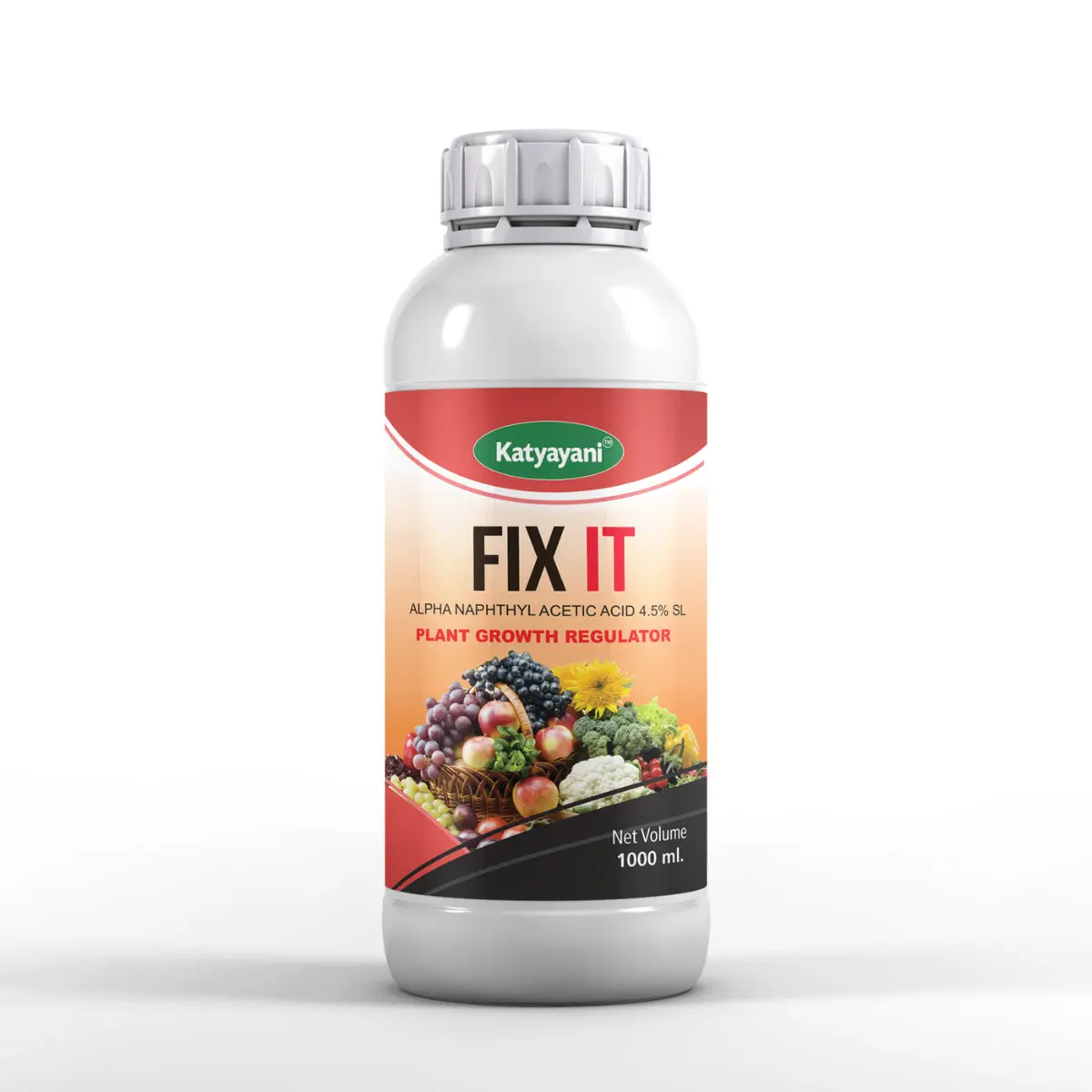 Katyayani FIX IT | Alpha Naphthyl Acetic Acid 4.5 % SL | Plant Growth Regulator