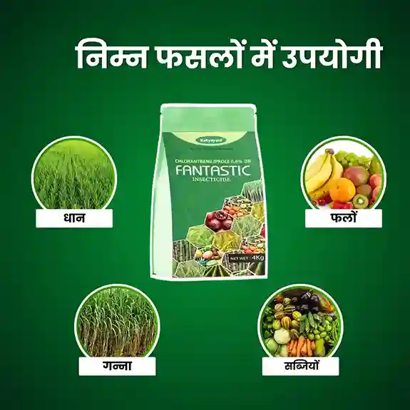 Katyayani Fantastic | Chlorantraniliprole 0.4% GR | Chemical Insecticide - Image 4