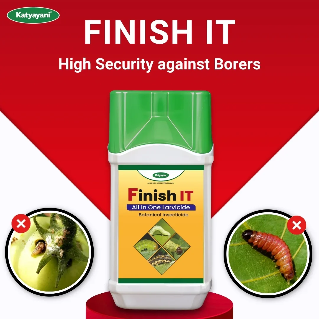KATYAYANI FINISH IT | ALL IN ONE LARVICIDE | ORGANIC INSECTICIDE - Image 2