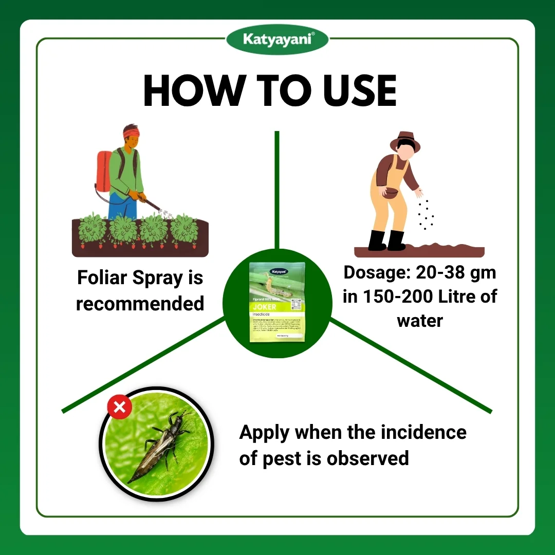 Katyayani Joker | Fipronil 80% WG | Chemical Insecticide - Image 5