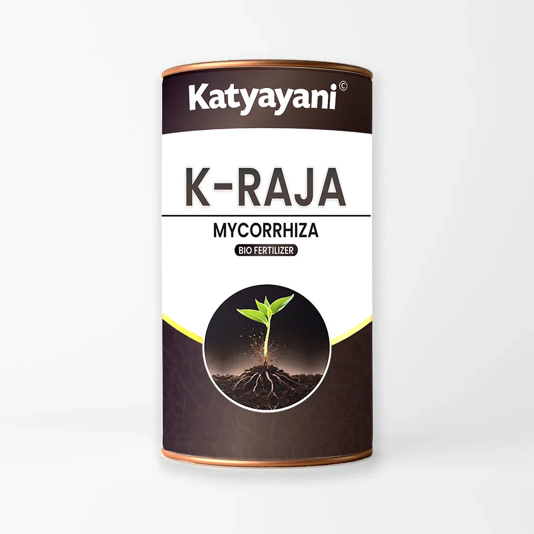 Katyayani K-RAJA | Mycorrhizal Biofertilizer | 100% Water Soluble