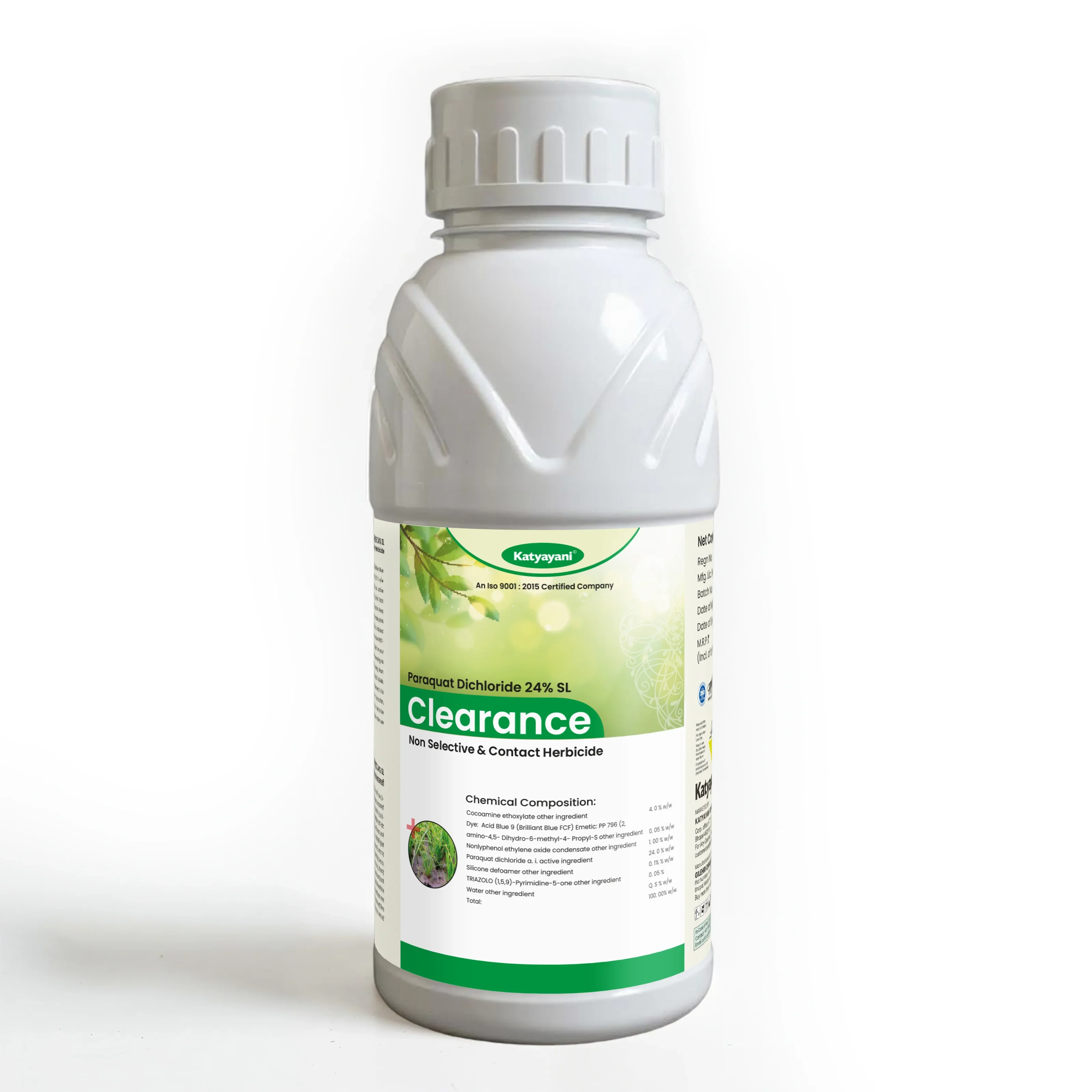 Katyayani Clearance | Paraquat Dichloride 24% SL | Non Selective Herbicide