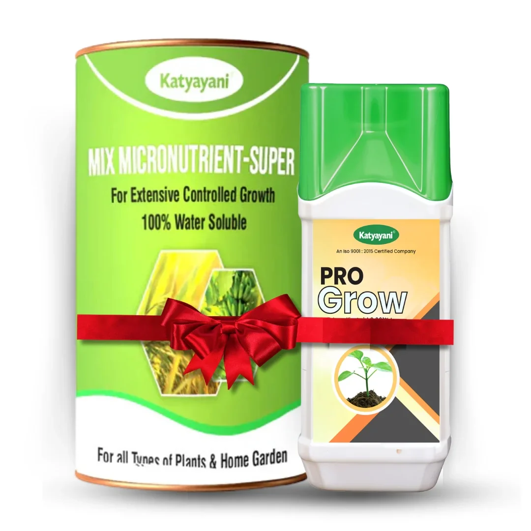 Katyayani Sugarcane Growth Combo - Yield Booster (Pro Grow 250 ML + Mix Micronutrient 100 GM) - Image 2
