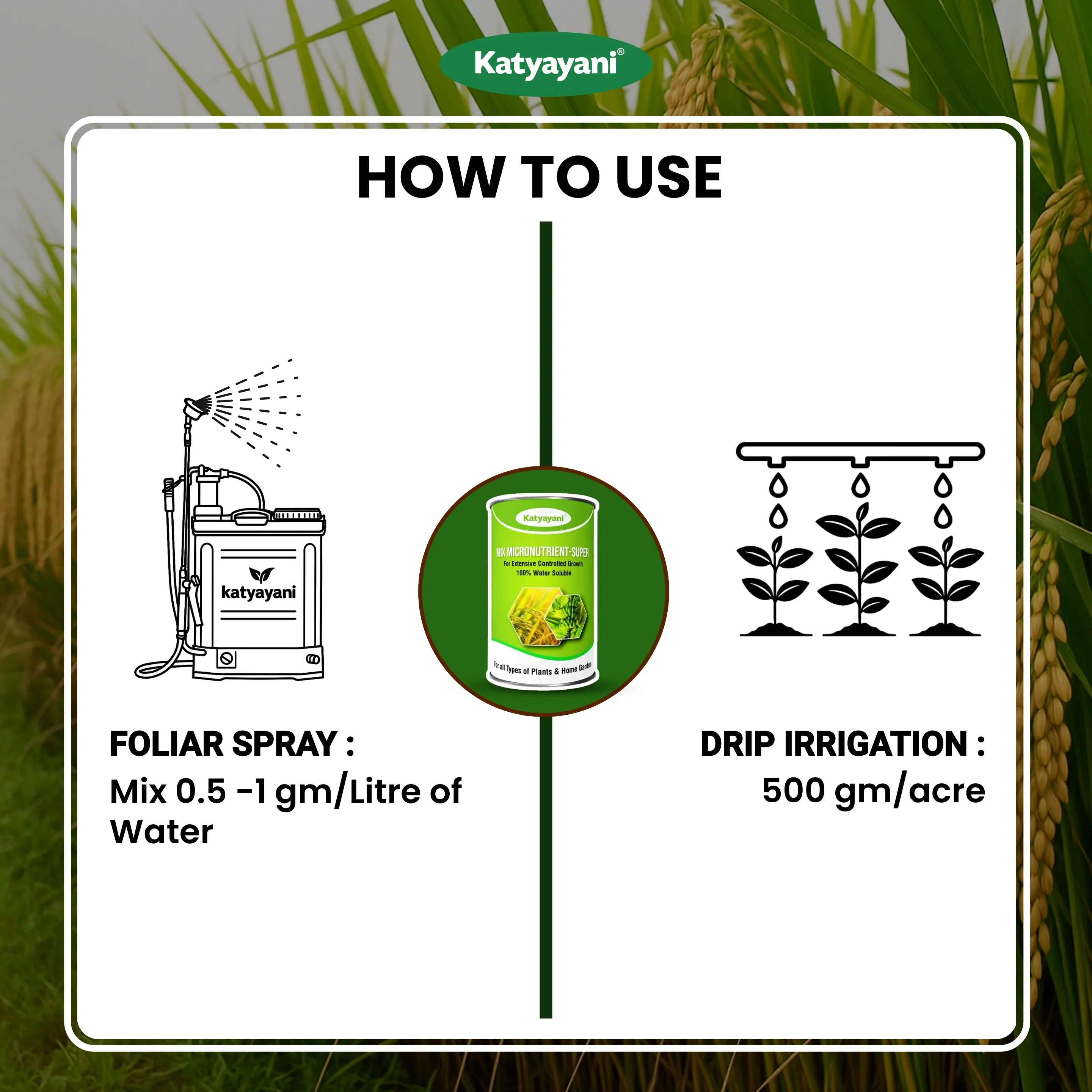 Katyayani Mix Micronutrient Fertilizer | Super for Home Garden, Nursery and Agriculture use - Image 5